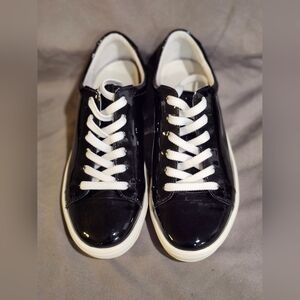 Ecco Black and White Women's Sneakers